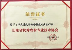2020年6月，授予平邑縣九間棚金銀花專(zhuān)業(yè)合作社山東省優(yōu)秀農(nóng)村專(zhuān)業(yè)技術(shù)協(xié)會(huì)